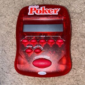 Radica Pocket Poker Electronic Handheld Game